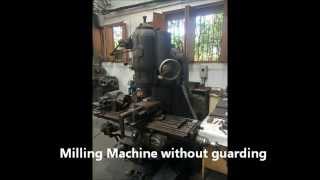 Milling Machine Guard Installation [upl. by Saxela]