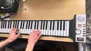 SOFT KEYBOARD PIANO Flexible piano 61 midi [upl. by Ihculo]