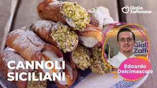 CANNOLI SICILIANI  RICETTA PERFETTA per un RISULTATO IRRESISTIBILE😋🤤🤍 [upl. by Lap]