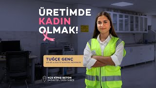 ÜRETİMDE KADIN OLMAK Tuğçe Genç [upl. by Eitsym]