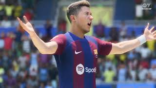 Gameplay FC 24  Deportivo Alavés vs Barcelona  La Liga Santander  20232024 [upl. by Earal]