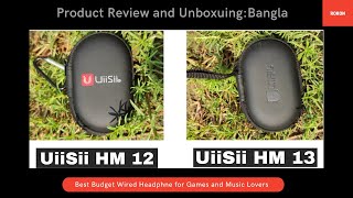 UiiSii HM12 amp HM13 ReviewUnboxing  Bangla [upl. by Loziram764]