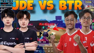 JDE🇨🇳 Wiped BTR🇮🇩 With Ease In The Huya Cup 2024🔥🔥 JDE Daoshi 1v2 BTR With Ned 😱 [upl. by Yrrehc]