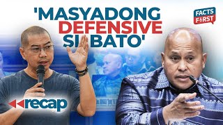 Priest to Bato dela Rosa Masyadong defensive [upl. by Ahsiet]