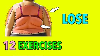 12 Effective Exercises to Lose Arm and Back Fat [upl. by Carlen804]