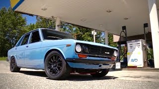 1969 Datsun 510 Track Car  Classic Japanese Motoring Done Right [upl. by Aramak659]