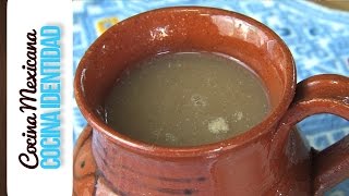 Recetas de Atole ¿Cómo hacer Atole de Tamarindo Yuri de Gortari [upl. by Etnahsal]