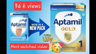 Aptamil Gold Milk formula  Aptamil to Aptamil Gold  Kyu change hua product name [upl. by Akcira528]