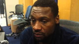 Tony Allen talks about defending LeBron [upl. by Nottarts393]