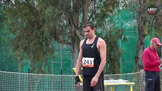 200m Hombres con Bruno Hortelano 250522 Serrahima  Barcelona [upl. by Acinelav]