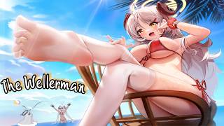 ♫ Daycore  Anti Nightcore  The Wellerman  Lyrics Gingertail ♫  Aaronier0O [upl. by Nahsaj]