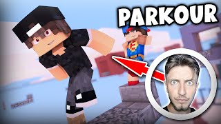 MINECRAFT tash me PARKOUR  Live [upl. by Nahsrad]