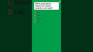 What type of landform can have meanders and rapids [upl. by Aynahs]