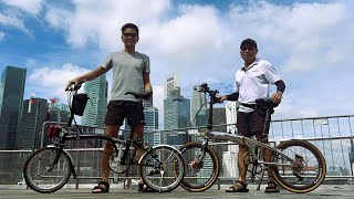 LIOW VIDEO Brompton amp Liaoge451 Ride 小布与辽哥451骑行 [upl. by Nonarb58]