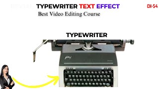 🔥How to make a typewriter text effect in VSDC  Video editing Course [upl. by Annahahs]