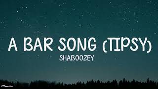 Shaboozey  A Bar Song Tipsy Lyrics [upl. by Anivek827]