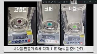 일반화학실험 종이크로마토그래피 1학년 21년도 2분반 4조 [upl. by Clapp]