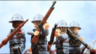 LEGO WWI Allied Attack Trench Battle  Brick Fiesta 2017 [upl. by Ayotahs491]