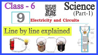 Electricity and Circuits  Class 6 Science Chapter 9 Full line by line NCERT Explanation class6 [upl. by Ulphi]