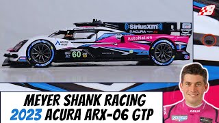 MINI GT IMSA DIECAST REVIEW Meyer Shank Racing 2023 Acura ARX06 GTP quotDaytona 24 Hrs Winquot 164 [upl. by Limann]