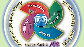 Difficult Airway Society 2019 guidelines for Awake Tracheal Intubation DAS guideline for ATI Part 1 [upl. by Morley]