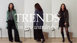 TRENDS IN MY WARDROBE AutumnWinter 2024 [upl. by Winther]