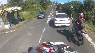 GoPro Hero 2 Balade 50cc Retour de la Malaguti [upl. by Oatis611]