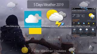 5 Day Forecast Accurate Weather Forecast Updates Promo [upl. by Aihsiym]