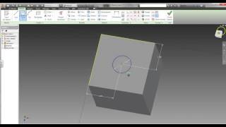 Introduction to Autodesk Inventor 2015 Adding Features to Existing Part [upl. by Gareri248]