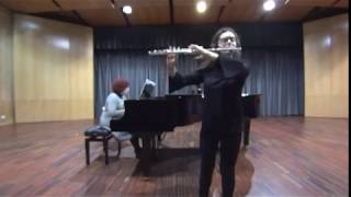 GF Handel  Sonata in G major for flute HWV 363b  Clara Marques [upl. by Gustafson295]