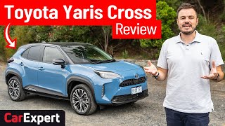 2021 Toyota Yaris Cross review The most frugal SUV on the market [upl. by Birk]