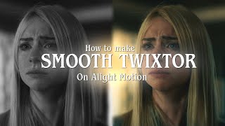 SMOOTH TWIXTOR TUTORIAL ON ALIGHT MOTION [upl. by Werra]