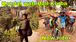 Is ride me itna maja aayega soncha ni tha 150km Korba gaye kendaiwatterfall [upl. by Anelav]