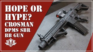 In Review Crosman DPMS Panther Arms SBR CO2 Powered BB Gun [upl. by Sivert]