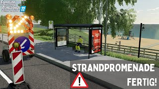 LS22  Straßenmeisterei Ostbeck stellt Strandpromenade fertig [upl. by Flessel]