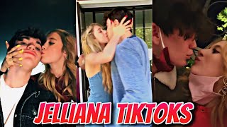 ALL JELLIANA TIKTOKS🤍💋  Elliana Walmsley and Jentzen Ramirez [upl. by Ailyt]