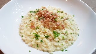 RISOTTO ALLA BIRRA CON SPECK E STRACCHINO  FoodVlogger [upl. by Sherrill]