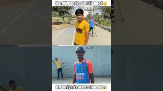 When Hardik Pandya got sledged😱Hardik Pandya vs Marco Jansen😲 shorts cricket [upl. by Boutis]