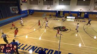 Wallington High vs Hasbrouck Heights Varsity Mens Basketball [upl. by Ydieh]