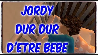 DUR DUR DETRE BÉBÉ  Jordy Traducido al Español SECOND LIFE [upl. by Ylrbmik]