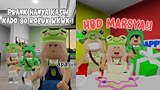 PRANK  SURPRISEIN MARSYAA😻🎉 SPECIAL ULTAH MARSYA 🎂 Story Brookhaven  PART 2 [upl. by Jacinto]