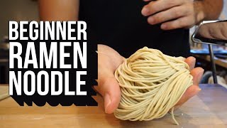 Beginner Guide to Making Ramen Noodles from Scratch [upl. by Atile]