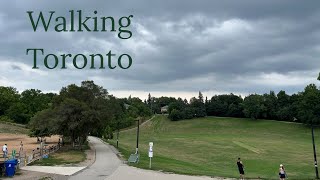 Walking Cedarvale Park and Ravine Mostly in Toronto’s York Borough 882022 [upl. by Assenyl]