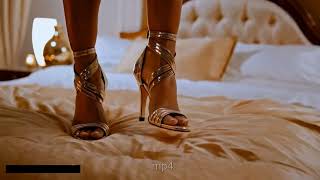 Princess gold high heels trample and crush bed [upl. by Ardisj]