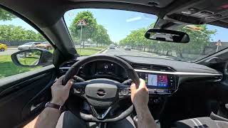 2024 Opel Corsae 100kW GS POV Test Drive [upl. by Jamin]