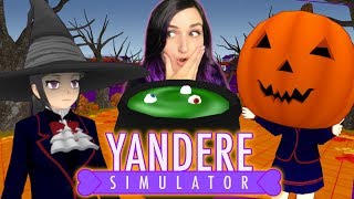 Brewing A Love Potion for Senpai  Yandere Simulator HALLOWEEN Mod [upl. by Lachance]