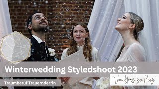 WINTERWEDDING  STYLEDSHOOT [upl. by Ahsikin708]