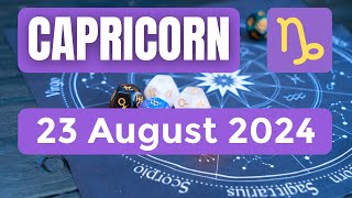 Capricorn horoscope  Capricorn Horoscope for Today 23 August 2024 [upl. by Shanna]