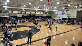 TCPS Vs Pontotoc PreSeason Tourney 8324 First Set 2325 [upl. by Gustav]