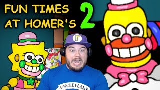 NEW SIMPSONS ANIMATRONICS WANT TO HELP ME  Fun Times at Homers 2 Nights 1 and 2 [upl. by Wrdna]